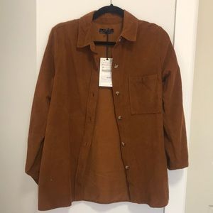 Burnt Orange Button Down